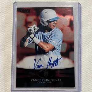 2023 Onyx Vance Honeycutt 1/15 Autographed #OPVH